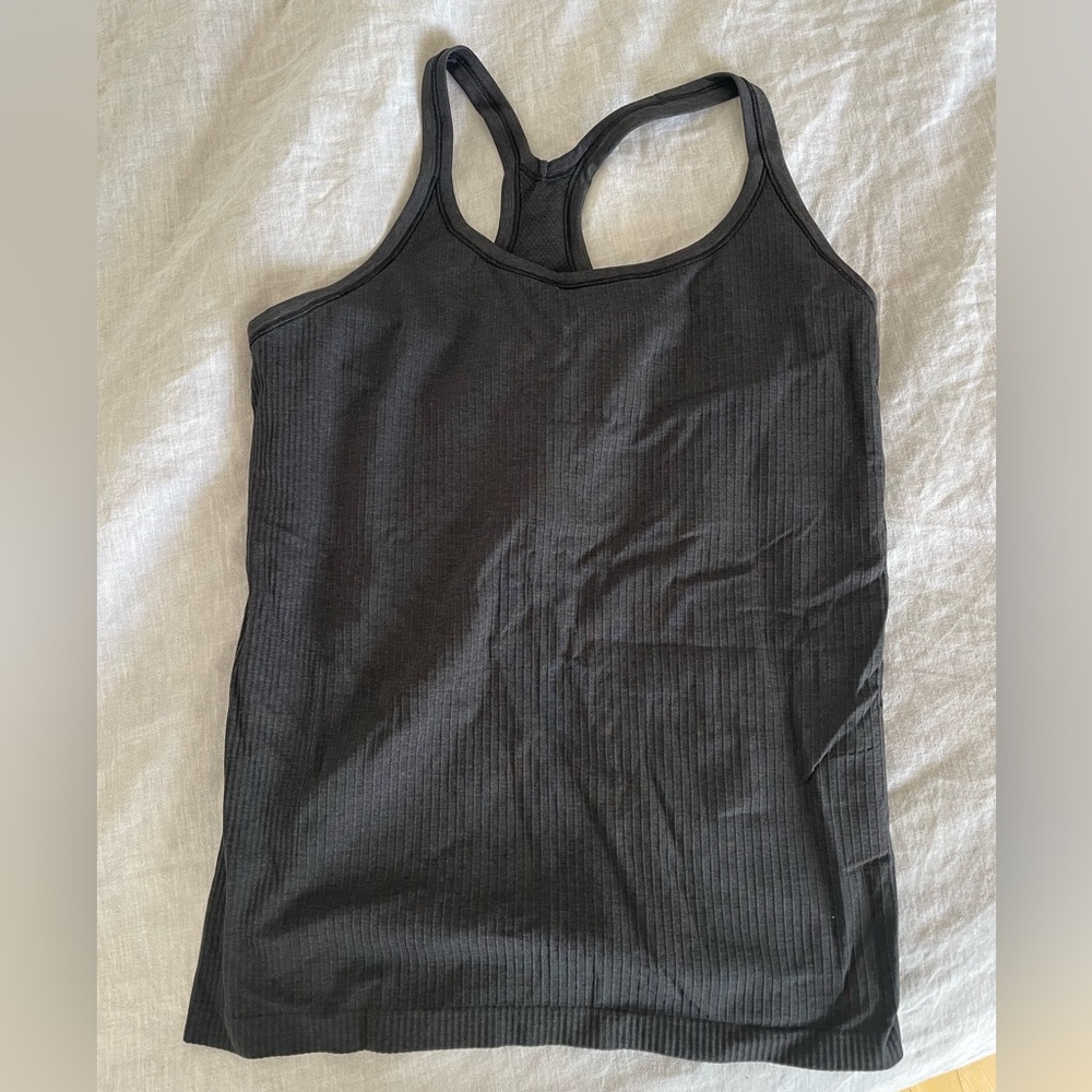 Lululemon grey tank top